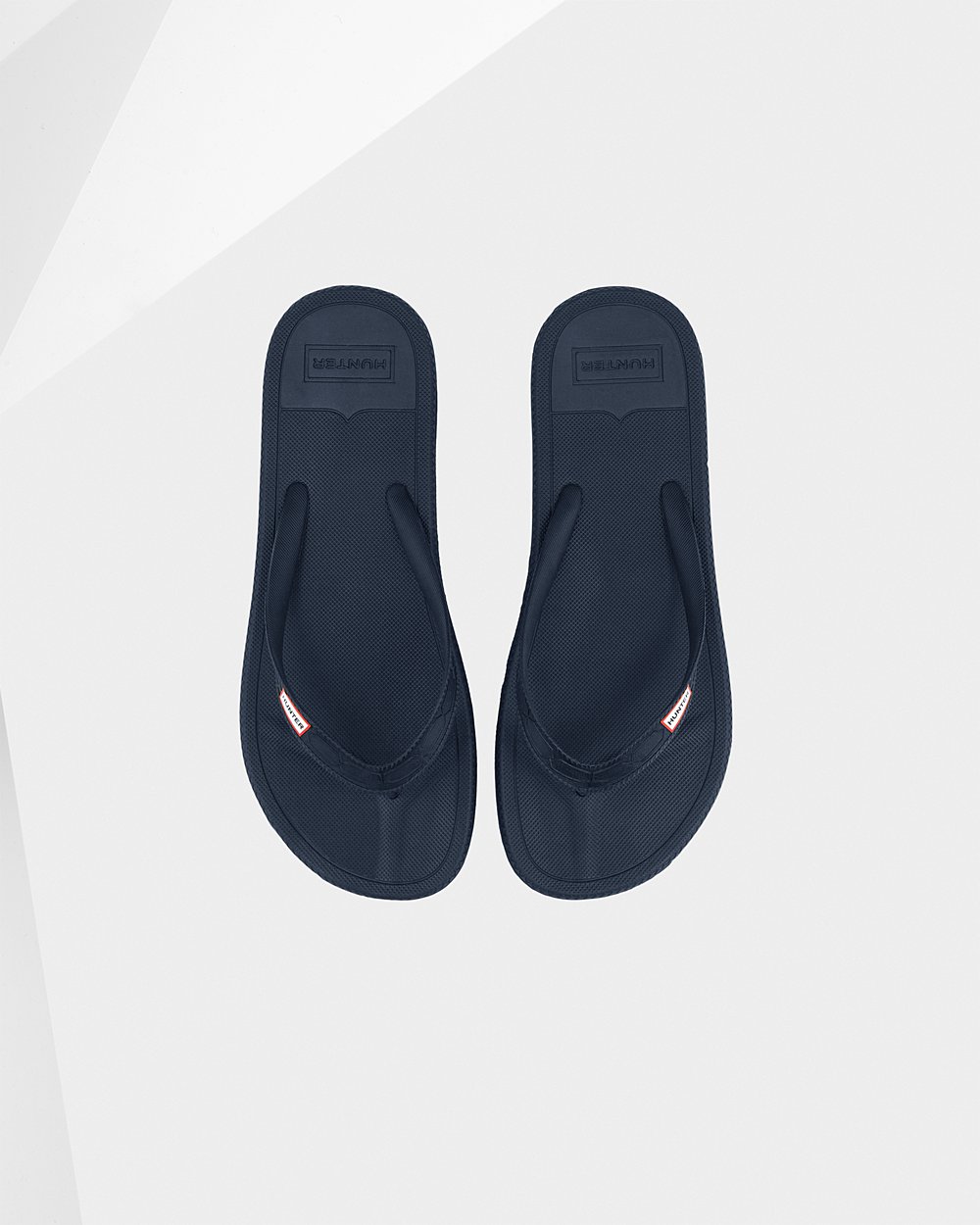 Hunter Flip Flops Marineblå - Dame Original - Norge LUZFTY-958